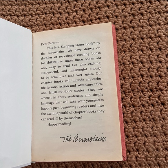 Berenstein Bears Book Bundle 3 Books with Vintage Mama Bear Figurine - Picture 10 of 13